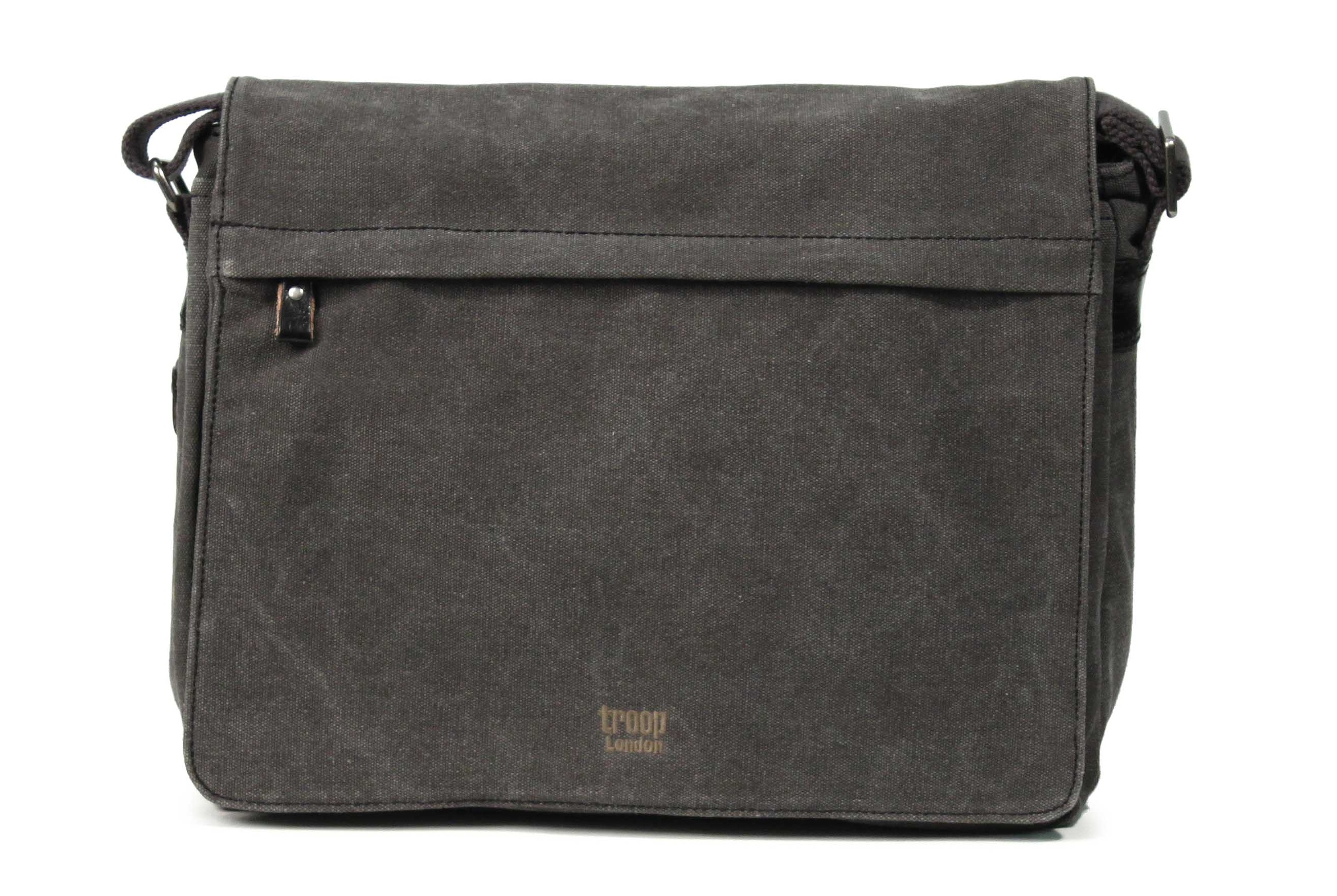 TRP0240 Troop London Classic Canvas Laptop Messenger Bag eBay